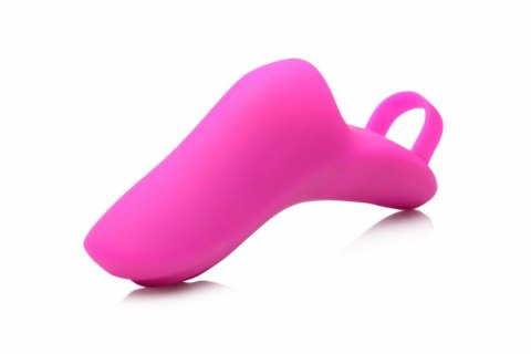 FRISKY Finger Bang Her Pro Pink - Wibrująca Nakładka na Palec, 12 cm