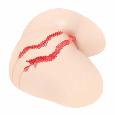 Kokos Real Hips 004 Vanilla Onahole - Anatomiczny model podwojnej warstwy TPE