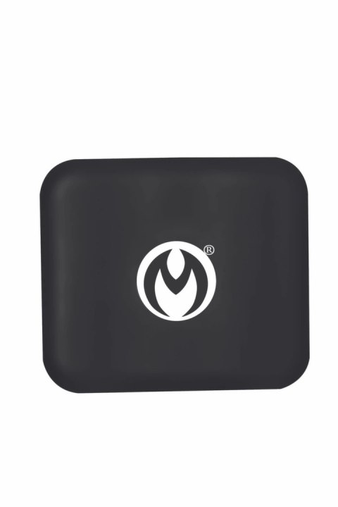 XR Brands Dark Grip czarne zaciski wibrujące z etui Master Series