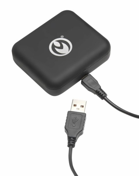 XR Brands Dark Grip czarne zaciski wibrujące z etui Master Series