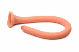 XR Brands Hosed 50 cm - silikonowa anatomiczna końcowka prysznicowa