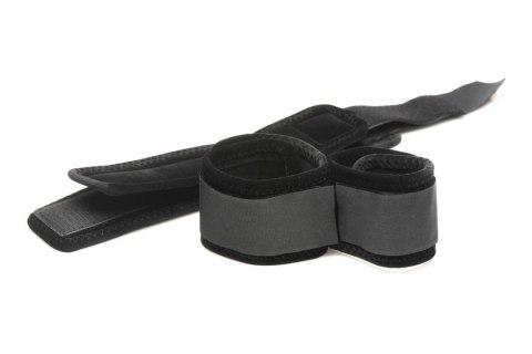 XR Brands Zestaw Manżet Nylonowych na Nadgarstki i Kostki Czarny