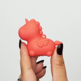 Unihorn Mini Peachy Pony - kompaktowy masażer wielofunkcyjny rożowy