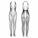 Subblime 951832 Bodystocking czarny, otwarte plecy, uniwersalny rozmiar