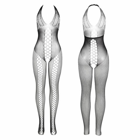 Subblime 951832 Bodystocking czarny, otwarte plecy, uniwersalny rozmiar