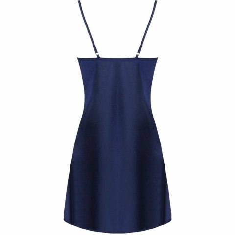 LivCo Corsetti Fashion Jacqueline LC 90249 granatowy komplet satynowy L/XL