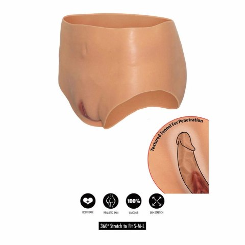 Hidden Desire ALTER EGO Open Vagina - Model silikonowy, wysoki stan, S-L