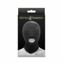 NS Novelties Fetish & Fashion kaptur nylonowy czarny, wycięcie na usta, uniwersalny