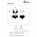 Livco Corsetti Drezna LC 90733 komplet koronkowy czarny L/XL
