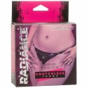 CalExotics Radiance Plus Size stringi z siateczki z kryształkami 3X