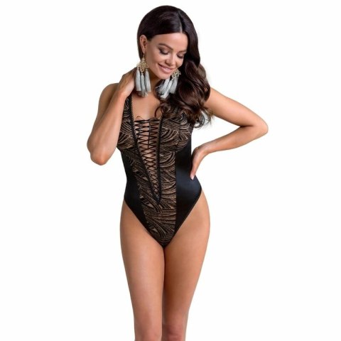 Casmir LARA MIS Body S/M - ekskluzywna bielizna koronkowa, czarna