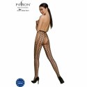 Passion Eco Collection Bodystocking S007 czarny - ekologiczny, uniwersalny