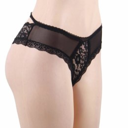 Queen Lingerie Figi Kwiatowe Koronkowe S/M Eleganckie