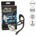 CalExotics Star Fucker XL Teardrop Plug silikon-metal, podwojny system