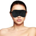 Darkness Basic Black Mask - satynowa, regulowana opaska na oczy