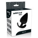 Addicted Toys korek anatomiczny 8,5 cm silikonowy czarny