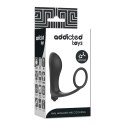 Addicted Toys model 8435565913625 - silikonowy korek analny z pierścieniem i funkcją wibracji