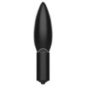Addicted Toys wtyczka anatomiczna z pierścieniem i funkcją wibracji, czarna