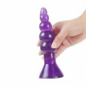 Baile Climax Happens korek anatomiczny liliowy 17 cm z przyssawką