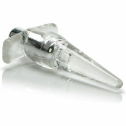 CalExotics Mini Vibro Tease Clear - Wibrująca sonda anatomiczna, 10 cm