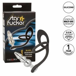 CalExotics Star Fucker Beaded Plug silikonowa zatyczka z metalową sondą