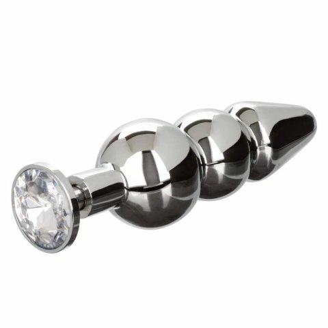CalExotics Star Fucker Beaded Plug silikonowa zatyczka z metalową sondą