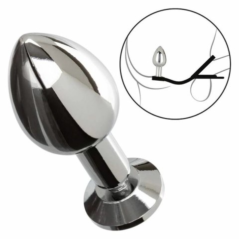 CalExotics Star Fucker Mini Plug silikonowo-metalowy z ozdobą, rozmiar mini