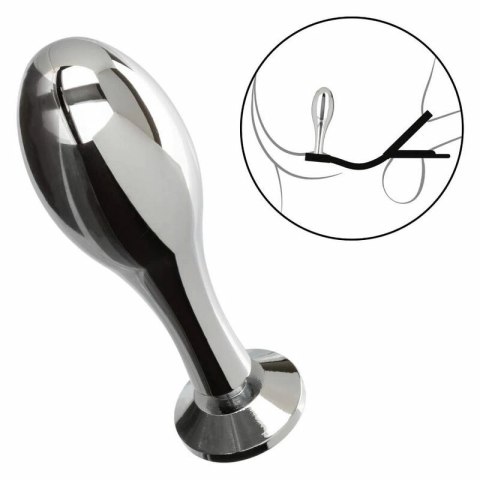 CalExotics Star Fucker Teardrop Plug silikonowo-metalowy z ozdobą