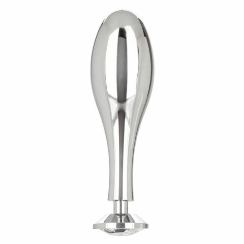 CalExotics Star Fucker Teardrop Plug silikonowo-metalowy z ozdobą
