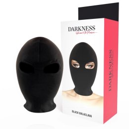 Darkness Mask Czarna Spandex - Anatomiczna Maska z Otworem na Usta