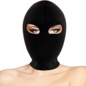 Darkness Mask Czarna Spandex - Anatomiczna Maska z Otworem na Usta