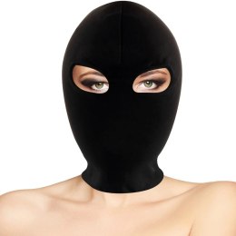 Darkness Mask Czarna Spandex - Anatomiczna Maska z Otworem na Usta