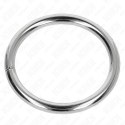 KINK Metalowy Pierścień Kontrolny ze Stali Nierdzewnej 4,5 cm Silver