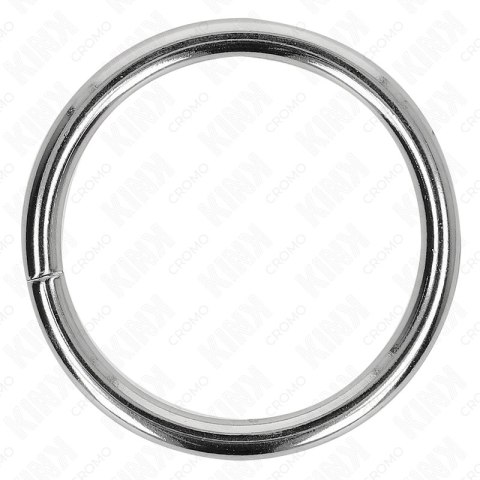 KINK Metalowy Pierścień Kontrolny ze Stali Nierdzewnej 4,5 cm Silver