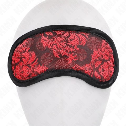 KINK Opaska na Oczy Skandynawska Czarna 18,5x8 cm Komfortowa