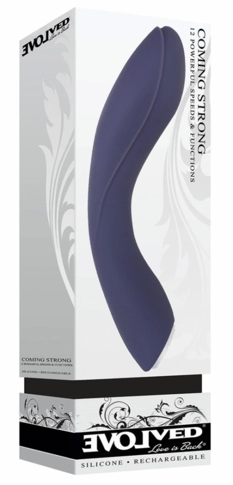 Evolved Novelties Coming Strong Purple - Wibracyjny model wodoodporny
