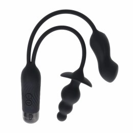 Evolved Novelties Double My Pleasure czarny system wibracyjny duo