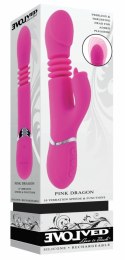 Evolved Novelties Pink Dragon rożowy model z funkcją ruchu i wibracji