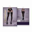 Feel Me Garter Stockings pończochy z koronką 15 den czarne