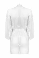 Flower Lace Kimono Set White - elegancki komplet z delikatnej koronki