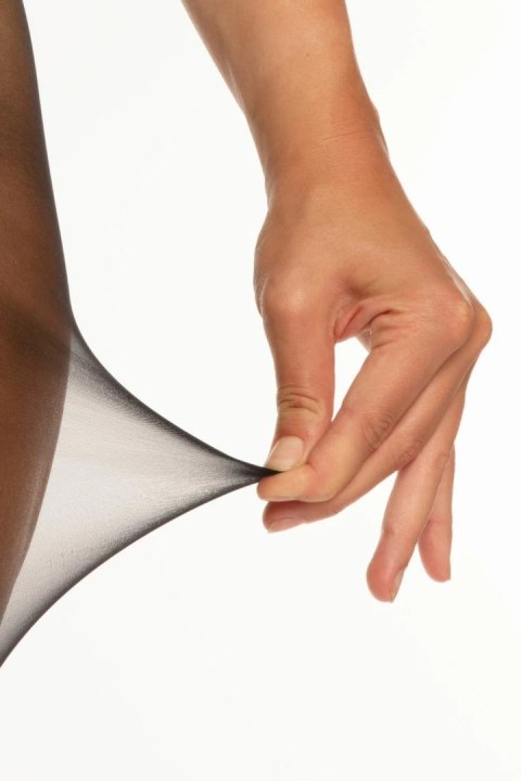 Glorious Anti-Ladder Rajstopy z Otworem, Czarne, Technologia Wzmacniająca