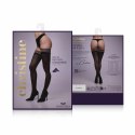 Leg Avenue Stay-up Stripe a Pose pończochy samonośne czarne 15 DEN
