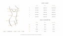 Obsessive Freedom Euridia Gorset i Stringi Czarny Komplet Lingerie