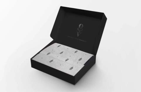 Obsessive Freedom Euridia Stringi z Prześwitującej Tkaniny Czarny