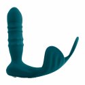 Playboy Bring It On Green - wielofunkcyjny system intymny z pierścieniem i wibracjami