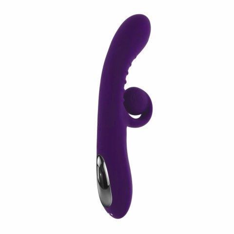 Playboy Curlicue Purple - wielofunkcyjny model spiralny z dwoma silnikami