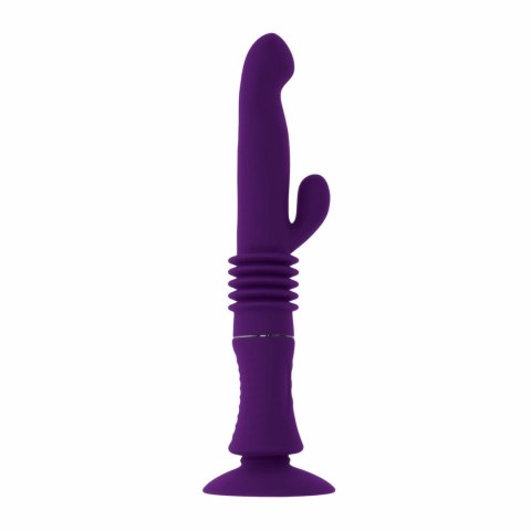 Playboy Hoppy Ending Purple - wielofunkcyjny model intymny z funkcją ruchu