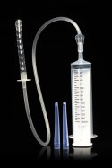 XR Brands Enema Syringe 150 ml z 3 końcowkami i przewodem 60 cm