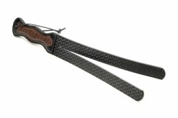 XR Brands Scottish Tawse Black - klasyczny model z ekoskory
