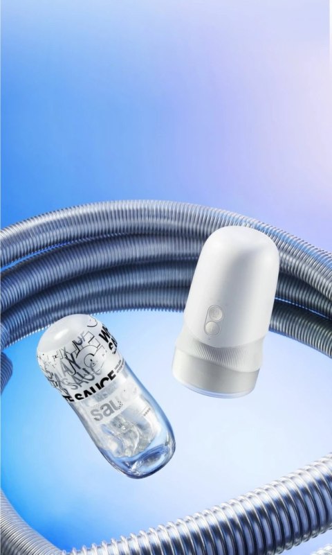 Sauce Extra Sauce Maszyna Intymna Automatyczna Biała, 3 Tryby, 5D Touch